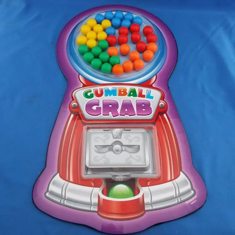 Lakeshore - Gumball Grab Game - Get Ready To Write - Open Box Complete